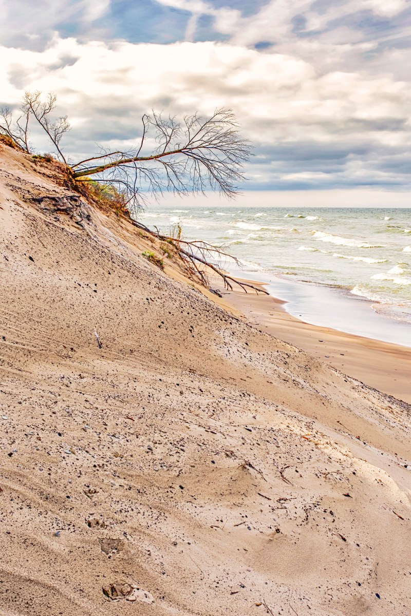 Central Beach in Beginning of November
