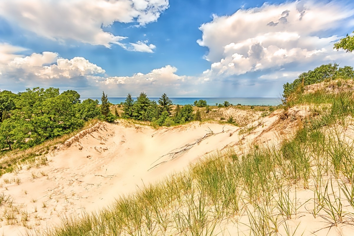 Lake Michigan Beyond Big Blowout