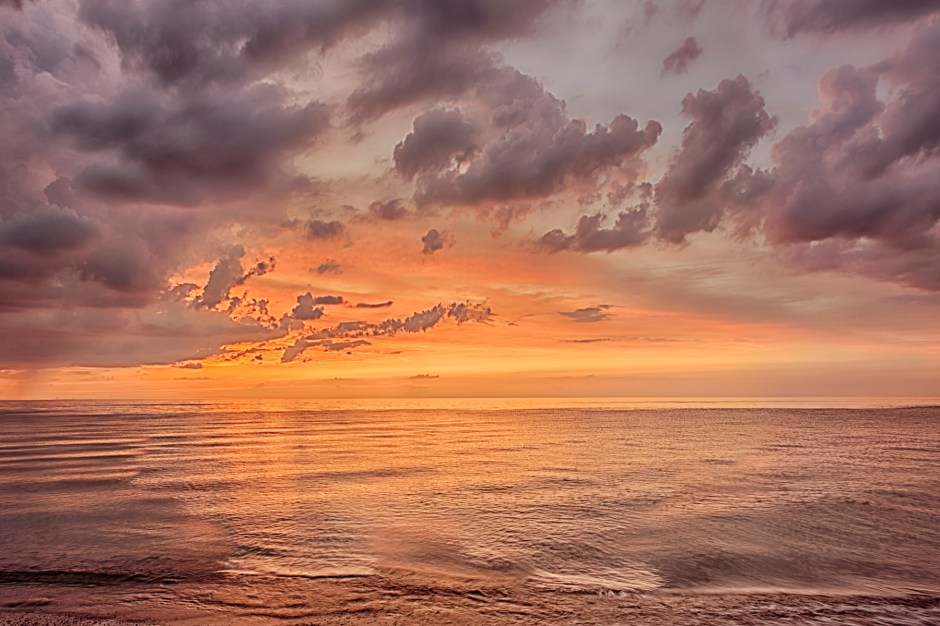 Lake Michigan Sunset in Early June