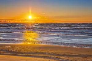 Late Light Above Lake Michigan