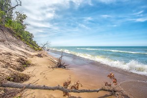 Mt Baldy Beach on Labor Day Weekend