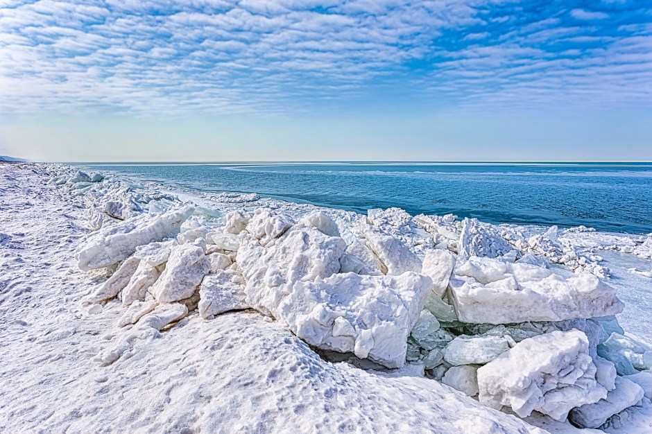 Shoreline Shelf Ice