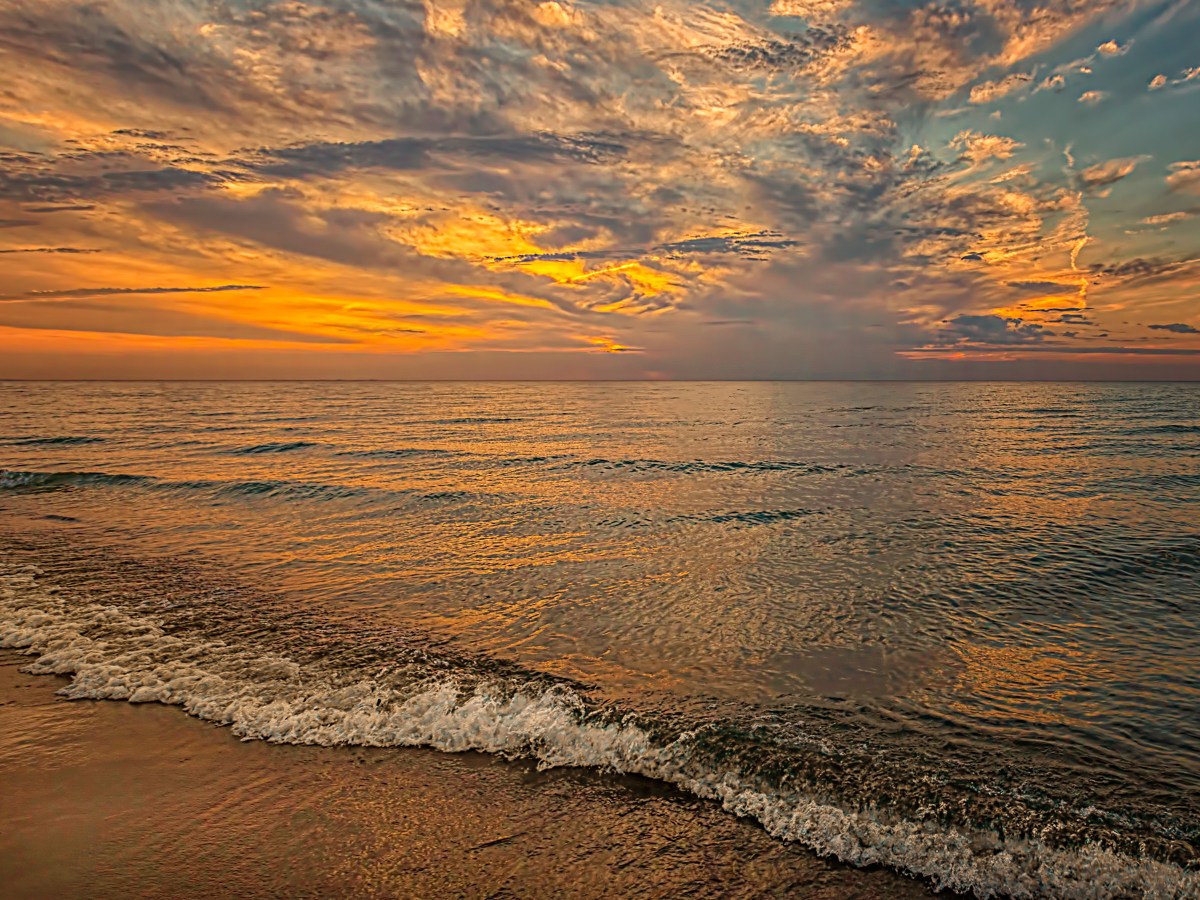 Sunset at End of August