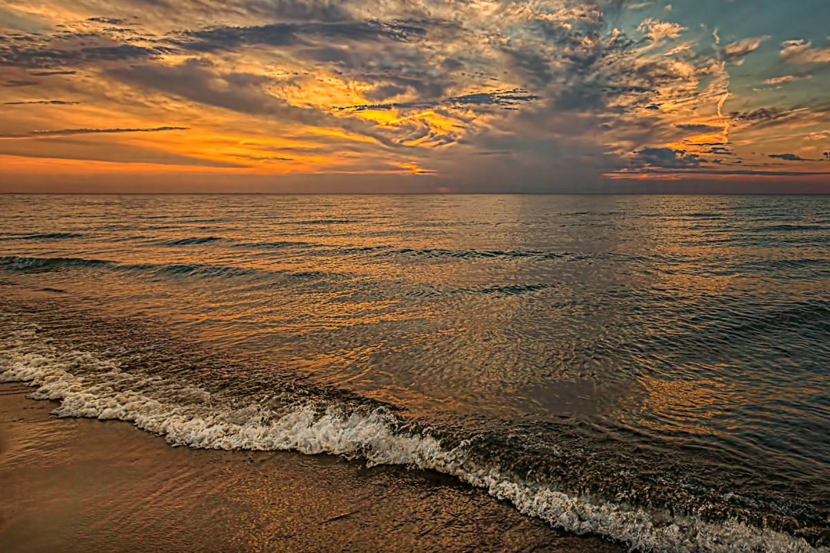 Sunset at End of August