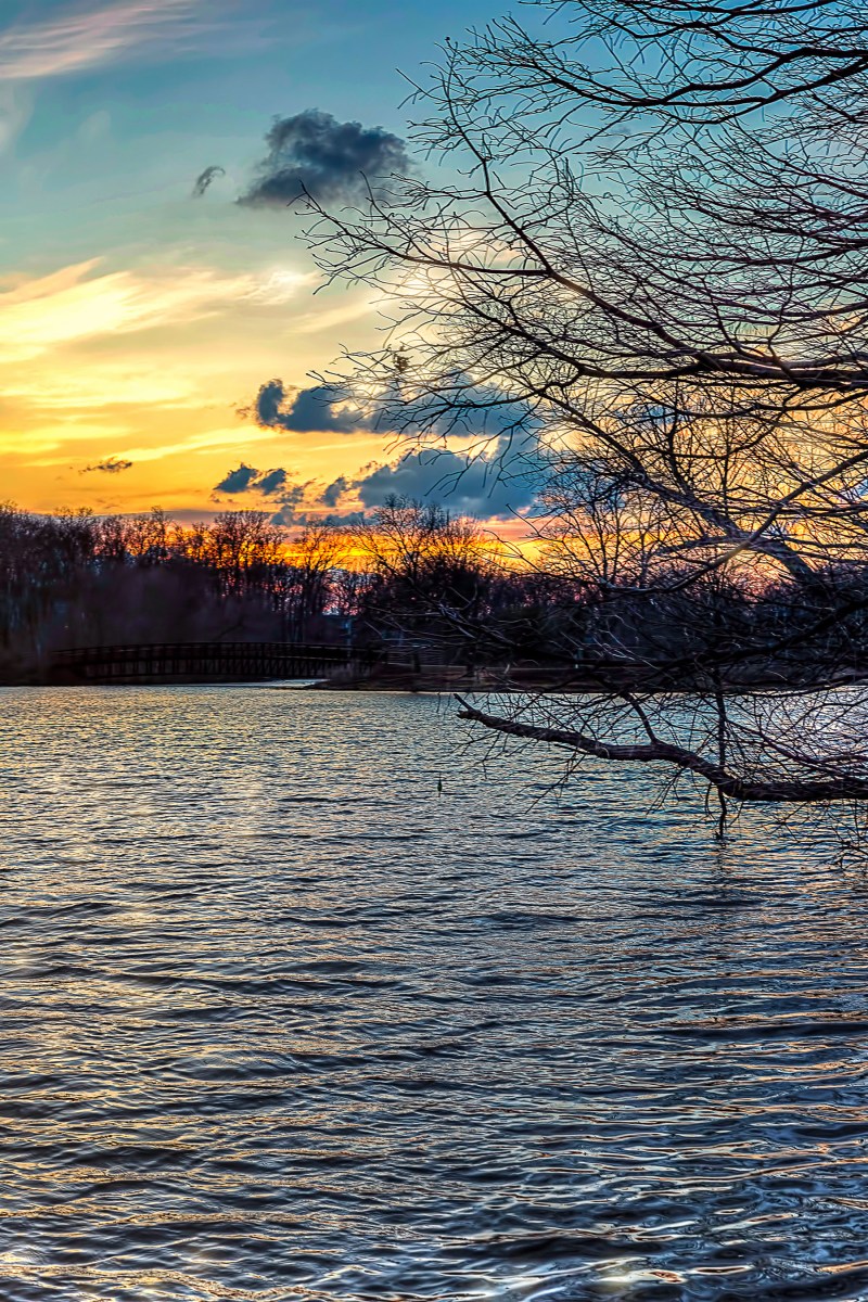 Sunset at Start of April