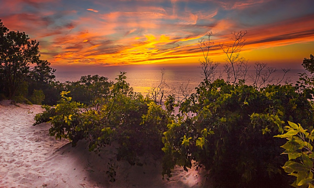 Sunset View from Dune Ridge