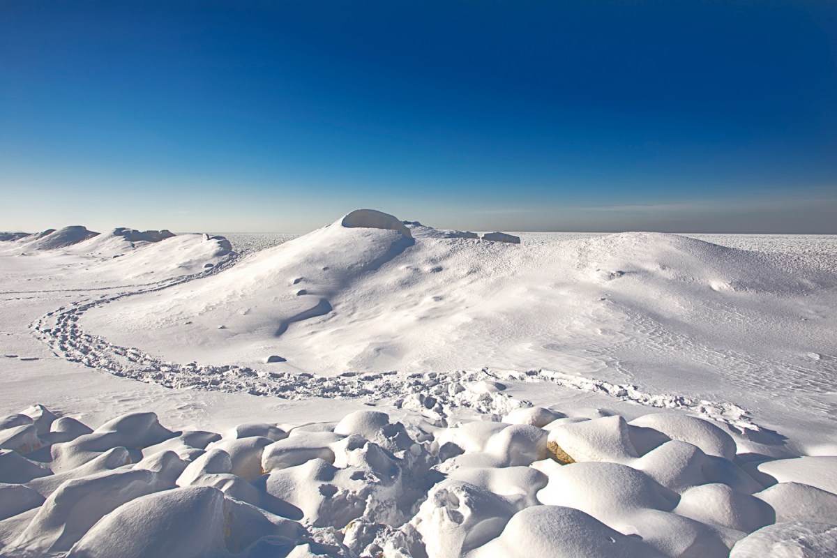 Shelf Ice at Lake Michigan
