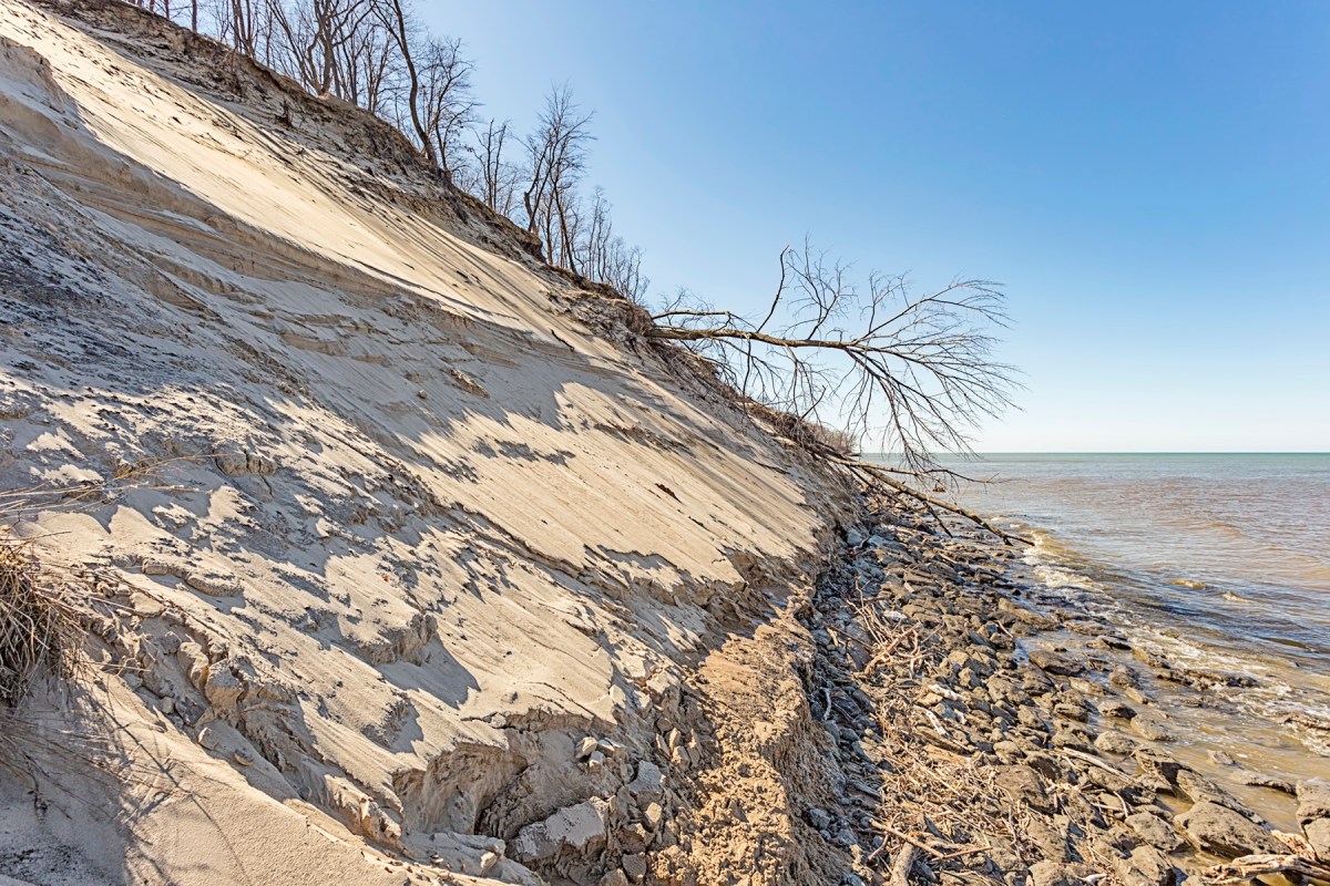 Central Beach Erosion