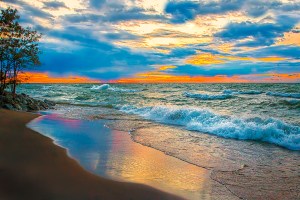 Late Sun Looking Toward Chiicago