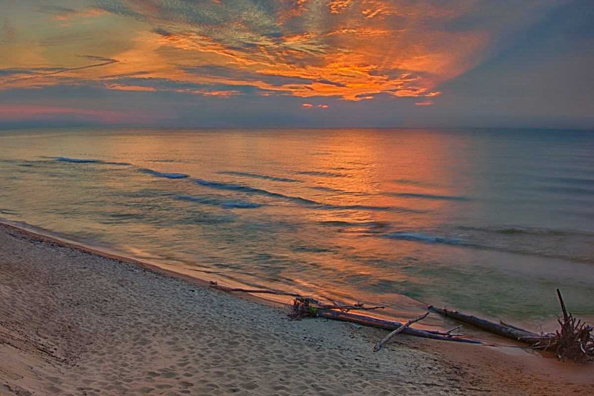 Before Sunset at Central Beach