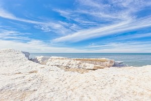 Shelf Ice Breaking Away