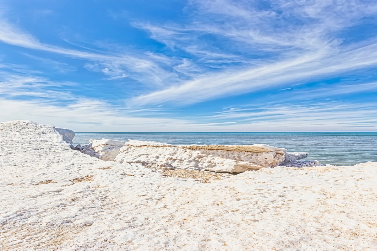 Shelf Ice Breaking Away